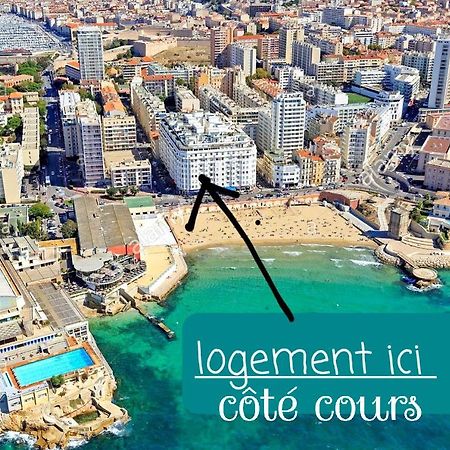 Studio Design Plage Des Catalans Marseilles Buitenkant foto