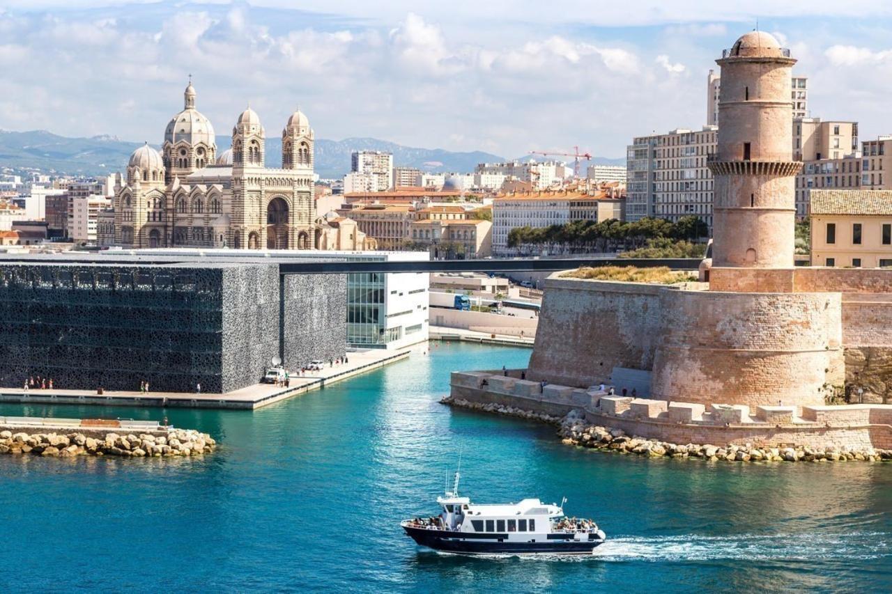 Studio Design Plage Des Catalans Marseilles Buitenkant foto